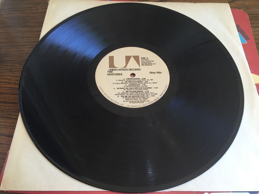Ventures, The ‎- Only Hits! - United Artists Records ‎- UA-LA147-G2 [Photo 8]