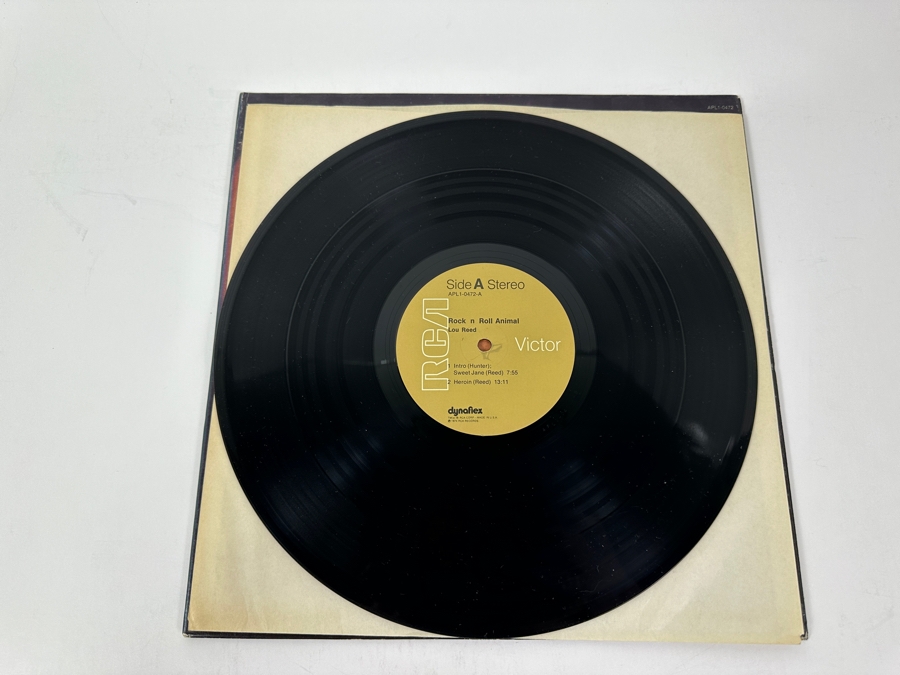Lou Reed - Rock N Roll Animal - RCA Records APL1-0472 1974 Iconic Vinyl Record [Photo 4]