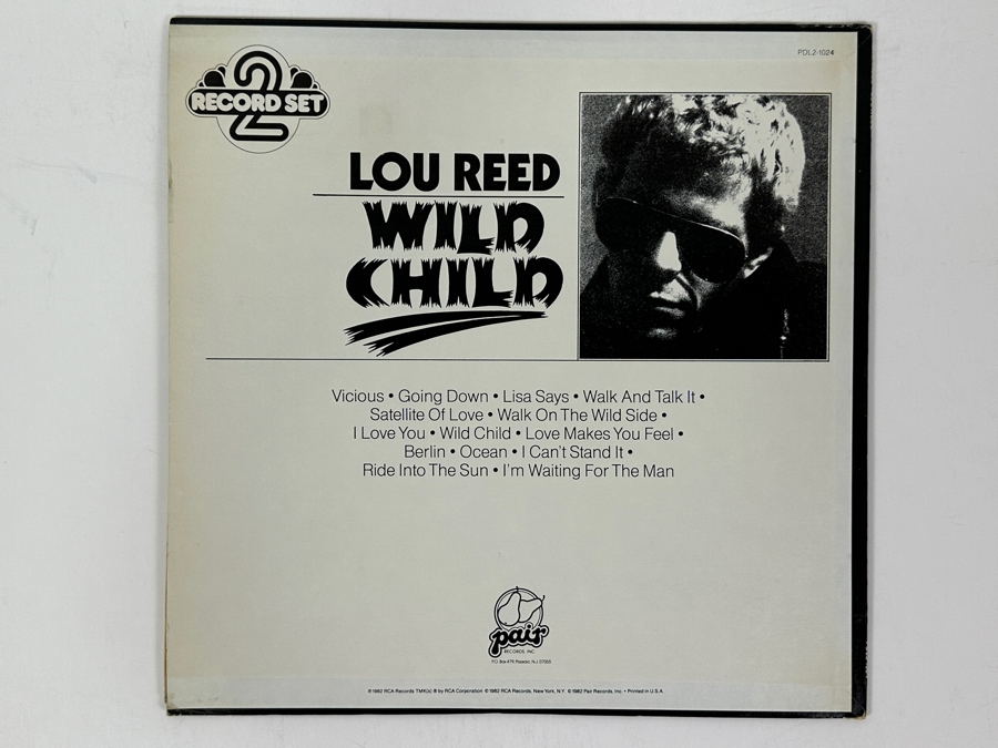 Lou Reed - Wild Child - RCA Special Products Release PDL2-1024 1982 2 x Vinyl Record [Photo 2]
