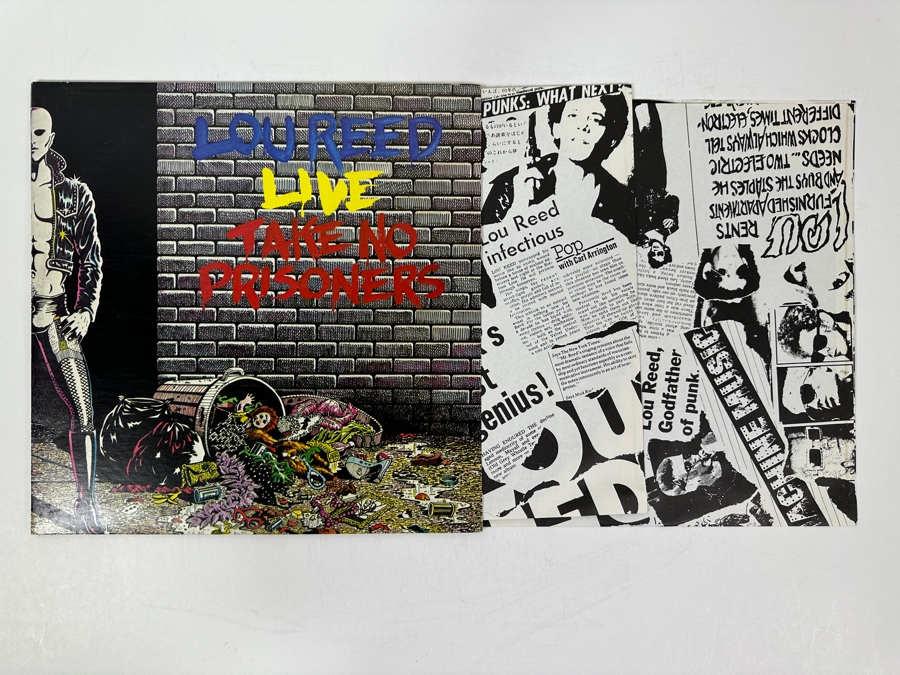 Lou Reed - Live - Take No Prisoners - Arista - AL 8502 1978 Vinyl Record [Photo 4]