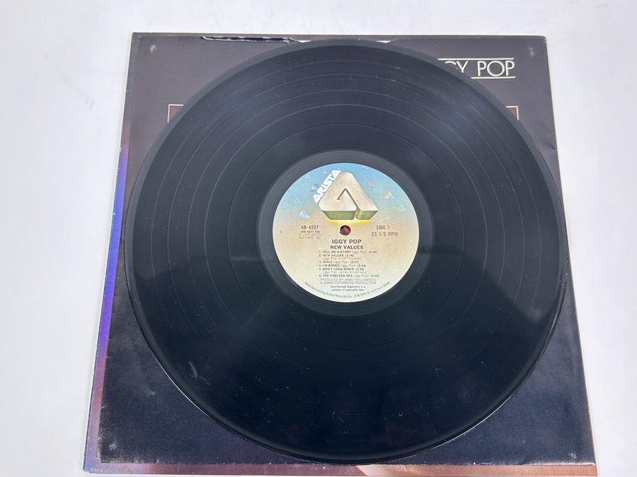 Iggy Pop - New Values, Arista, AB 4237, 1979 - A Definitive Post-Punk Vinyl Record [Photo 4]