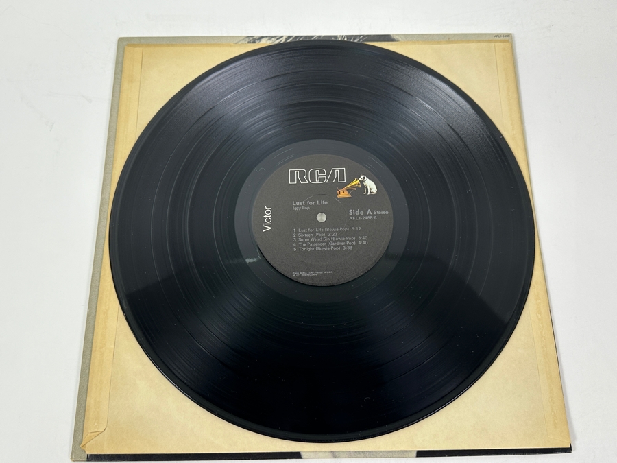 Iggy Pop - Lust For Life RCA Victor AFL1-2488 1977 Vinyl Record [Photo 3]