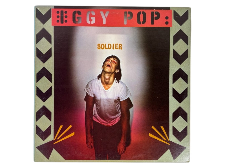 Iggy Pop - Soldier Arista Records, AB 4259, 1980 Vinyl Record