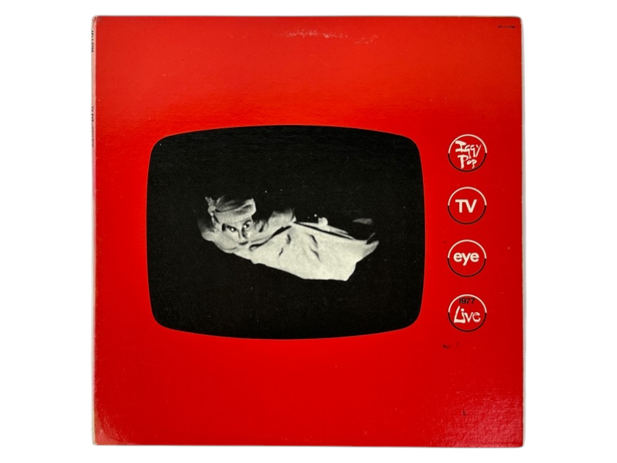 Iggy Pop - His Iconic TV Eye Live 1977 RCA AFL1-2796 Issued In 1977 Vinyl Record