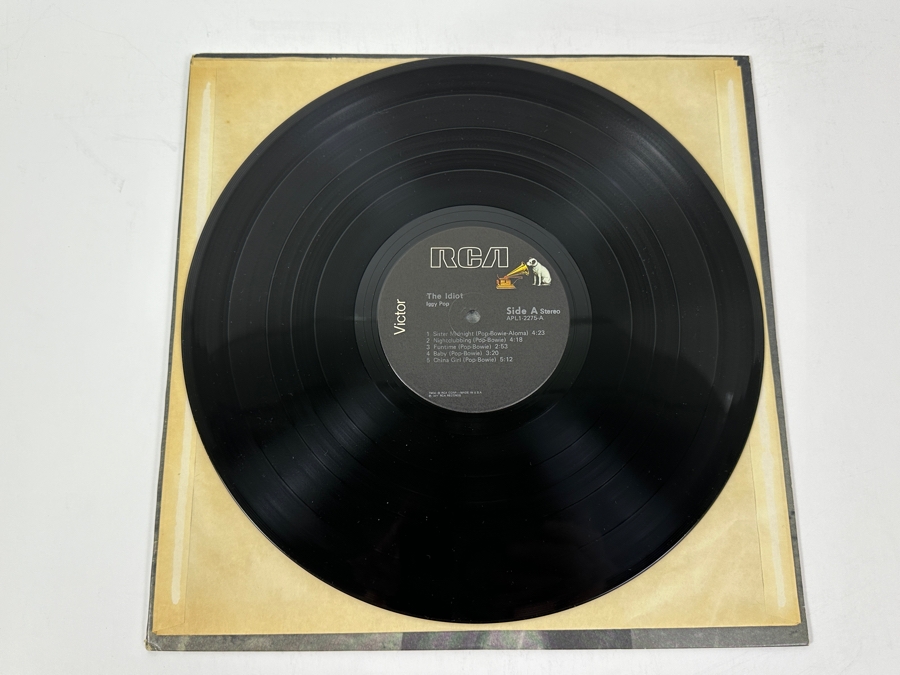 Iggy Pop - The Idiot RCA APL1-2275 1977 Vinyl Record [Photo 3]