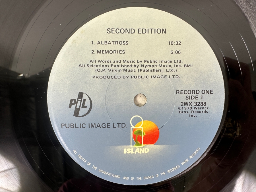 Public Image Ltd. - Second Edition. Warner Bros. Records / Island Records 2WX 3288 1979 2 x Vinyl Record [Photo 6]