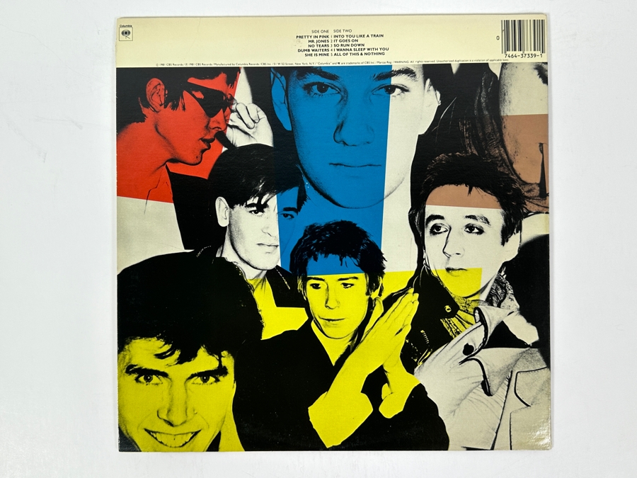 The Psychedelic Furs - Talk Talk Talk Columbia AL 37339 1982 Vinyl Record [Photo 2]