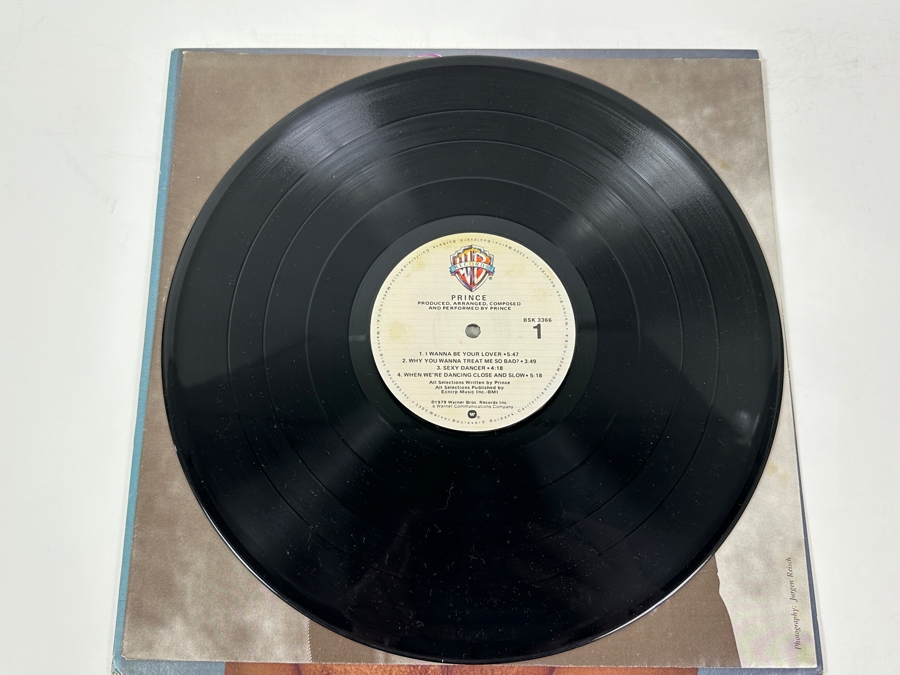 Prince - Prince Warner Bros. Records BSK 3366 1979 Classic Vinyl Record [Photo 4]