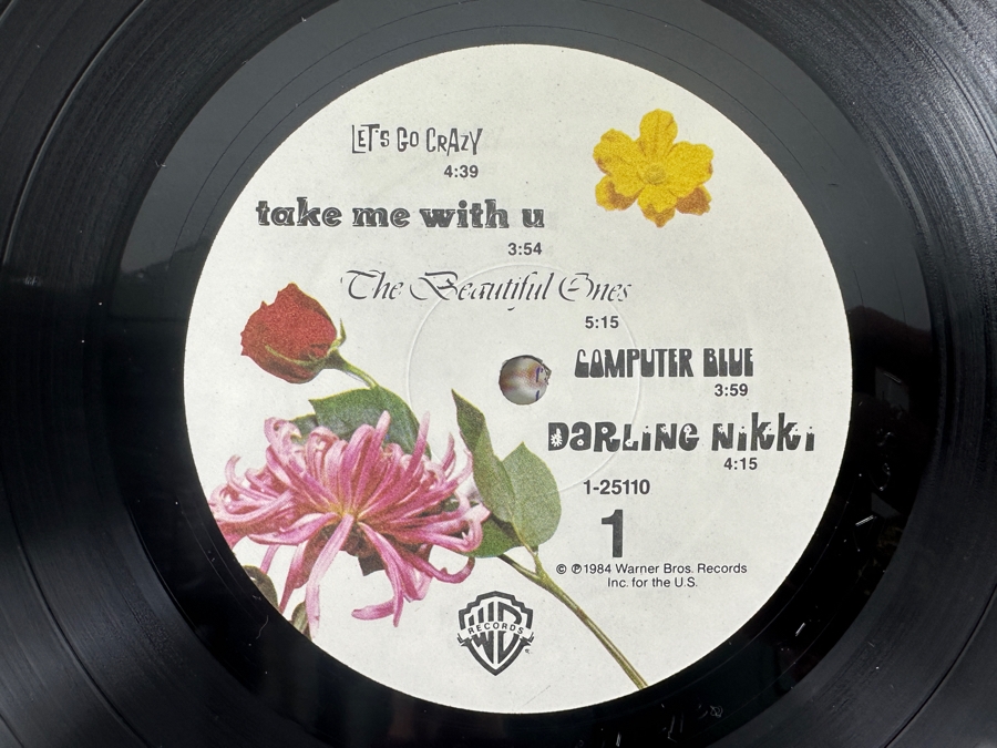 Prince And The Revolution - Purple Rain Warner Bros. Records 1-25110 1984 Vinyl Record [Photo 5]