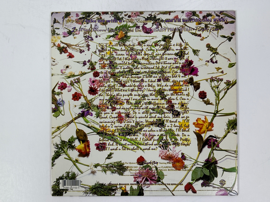 Prince And The Revolution - Purple Rain Warner Bros. Records 1-25110 1984 Vinyl Record [Photo 2]