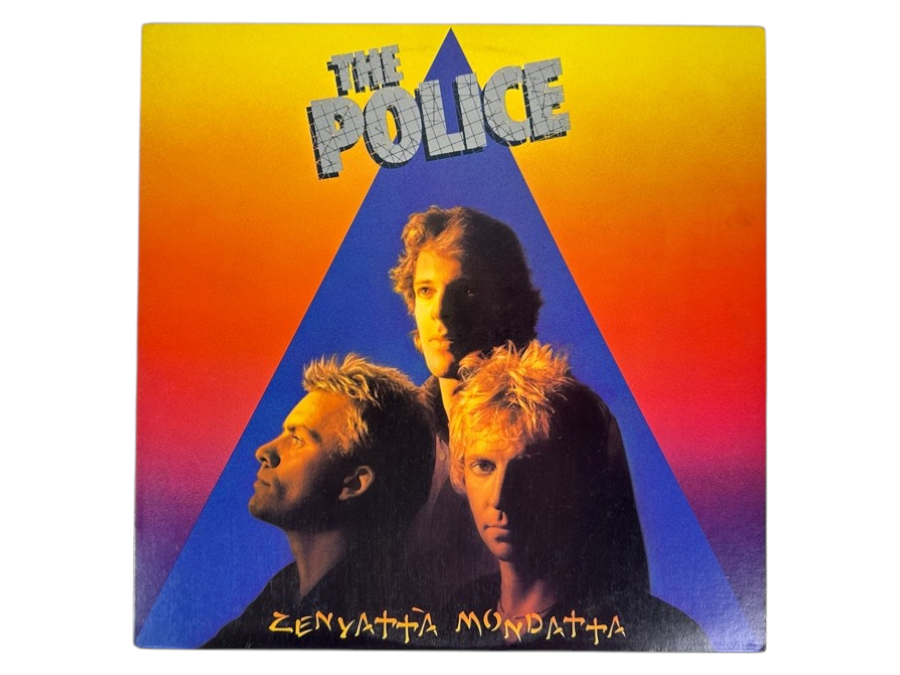 The Police - Zenyatta Mondatta A&M Records SP-3720 1980 Classic New Wave Rock Album Vinyl Record