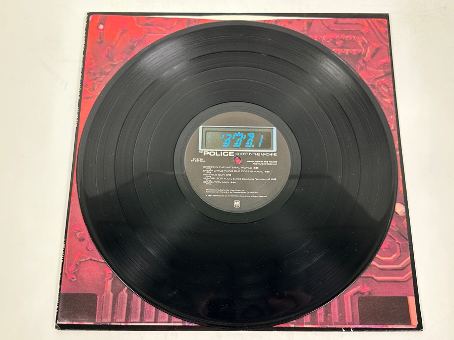 The Police - Ghost In The Machine A&M Records SP-3730 1981 Vinyl Record [Photo 3]