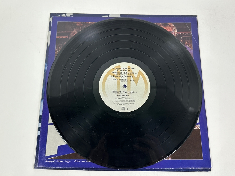The Police - Reggatta De Blanc A&M Records SP-4792 1979 Vinyl Record [Photo 3]