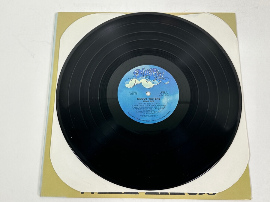 Muddy Waters - King Bee - Blue Sky PZ 37046 1981 Vinyl Record [Photo 3]