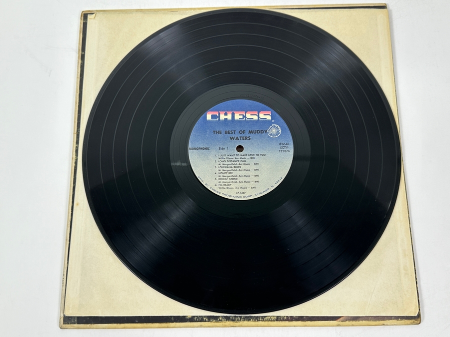 Muddy Waters - The Best Of Muddy Waters, A Classic Blues Album From Chess Records, LP 1427, Released In 1958 Vinyl Record [Photo 3]