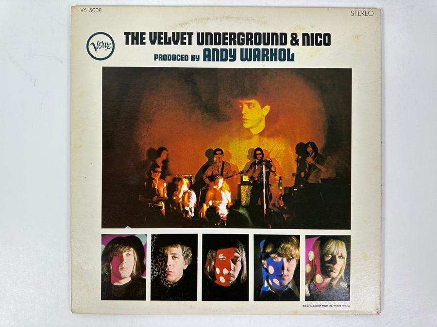 The Velvet Underground - The Velvet Underground & Nico - Verve Records [V6-5008] 1967 Vinyl Record Produced By Andy Warhol Featuring Andy Warhol Artwork On Cover [Photo 5]