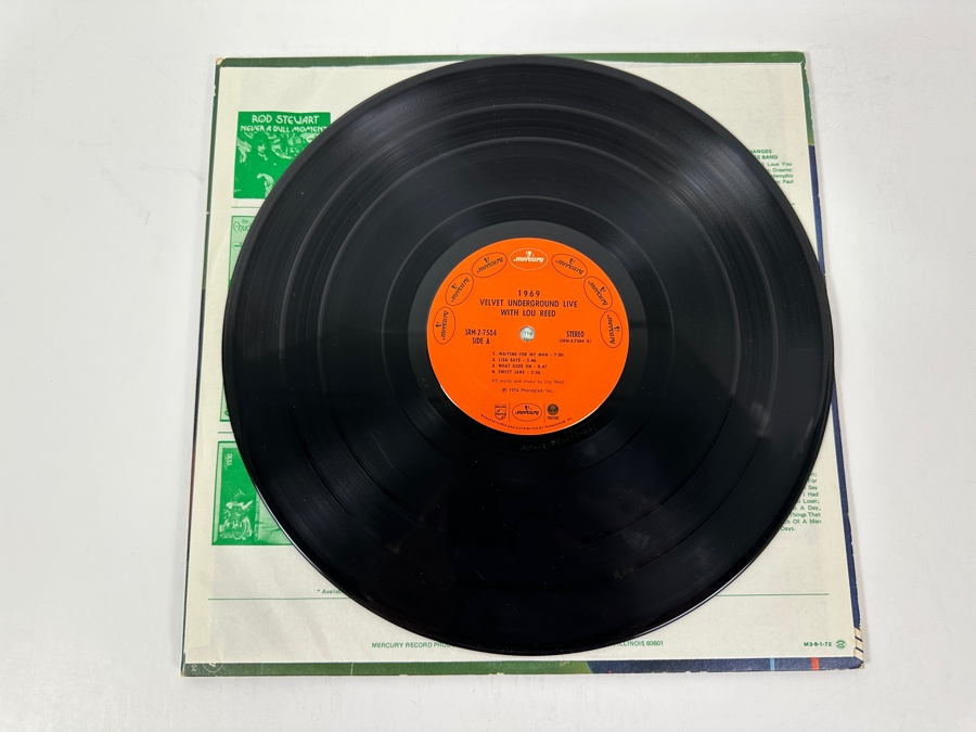 Velvet Underground - 1969 Velvet Underground Live With Lou Reed - Mercury SRM-2-7504 1974 Vinyl Record [Photo 5]