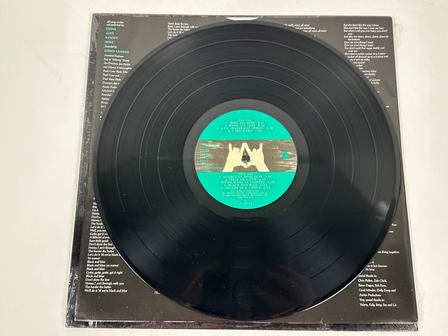 Van Halen - OU812 Warner Bros. 1-25732, 1988 Vinyl Record [Photo 3]