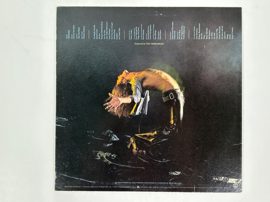 Van Halen - Van Halen Iconic Debut Album Warner Bros. Records [BSK 3075] 1978 Vinyl Record [Photo 2]