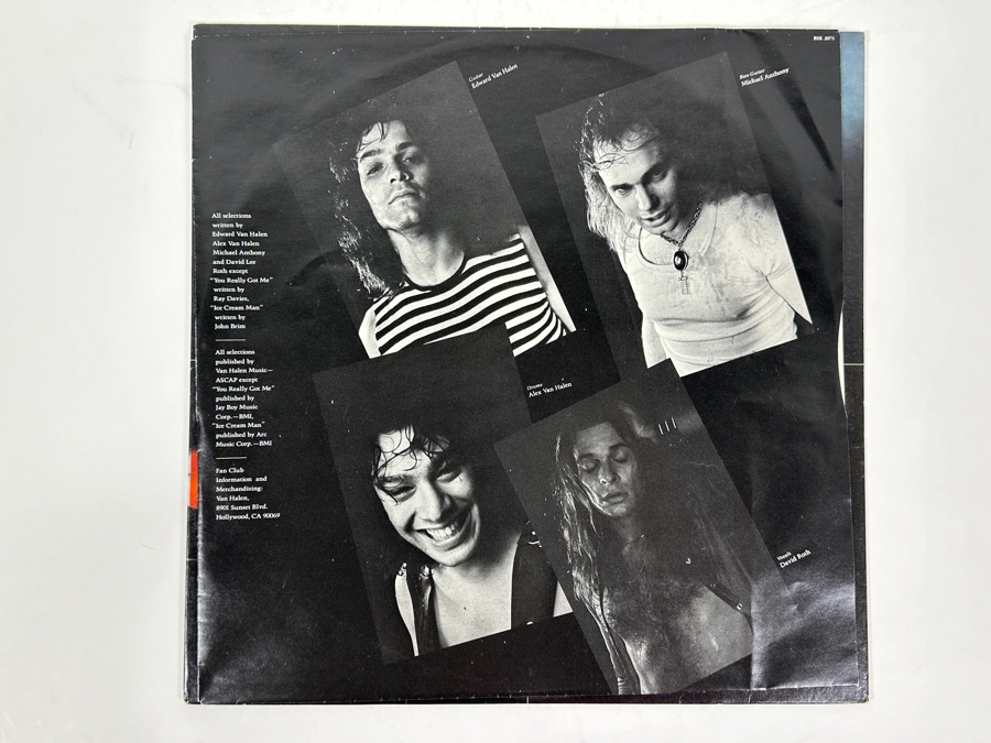 Van Halen - Van Halen Iconic Debut Album Warner Bros. Records [BSK 3075] 1978 Vinyl Record [Photo 3]