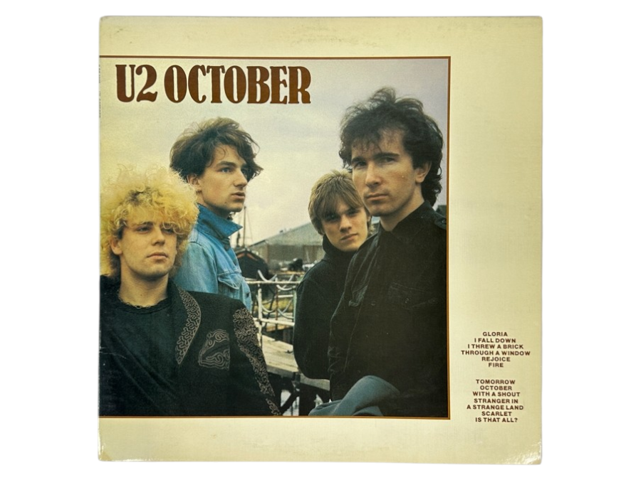 U2 - October Island Records ILPS 9680 1981 Vinyl Record