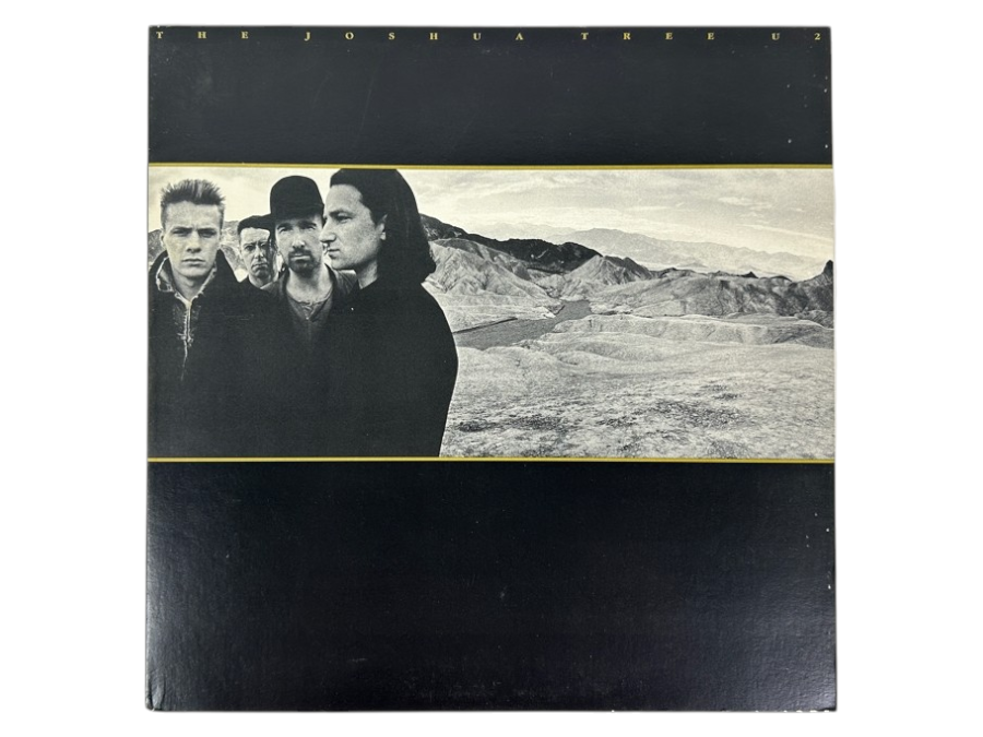 U2 - The Joshua Tree Island Records 90581-1 1987 Vinyl Record