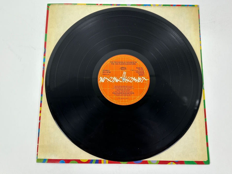 The 13th Floor Elevators - The Psychedelic Sounds Of The 13th Floor Elevators - Radar Records RAD 13 1978 UK Vinyl Record [Photo 4]