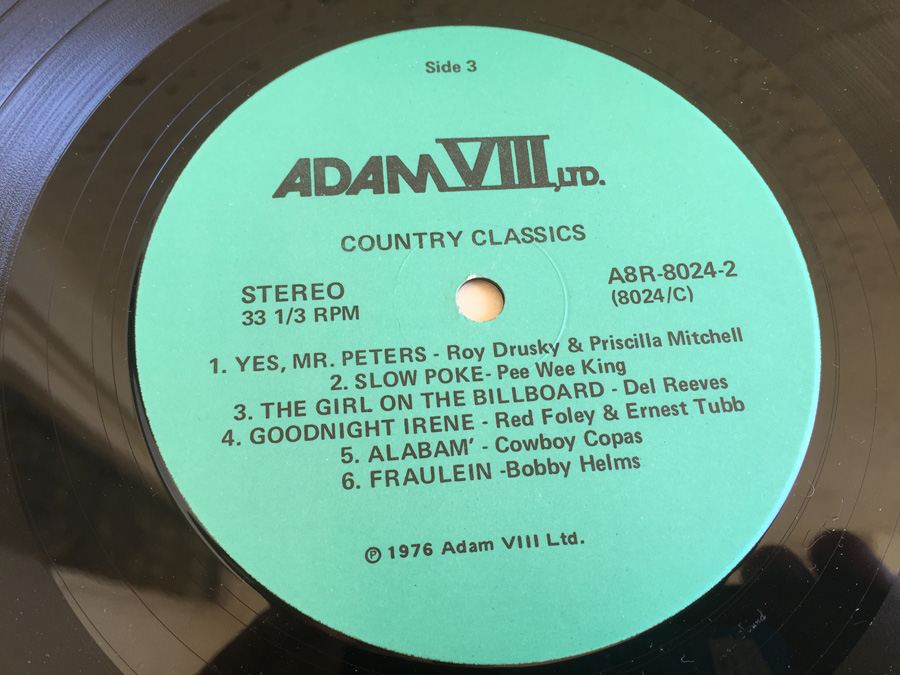 Country Classics - Adam VIII Ltd. ‎- A-8024 [Photo 4]