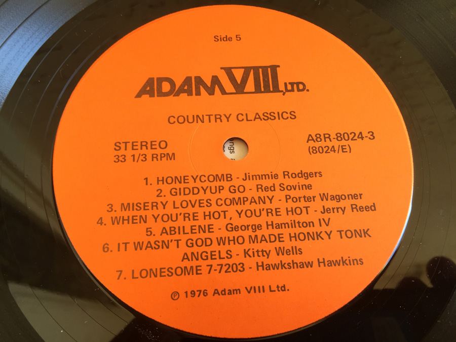 Country Classics - Adam VIII Ltd. ‎- A-8024 [Photo 14]