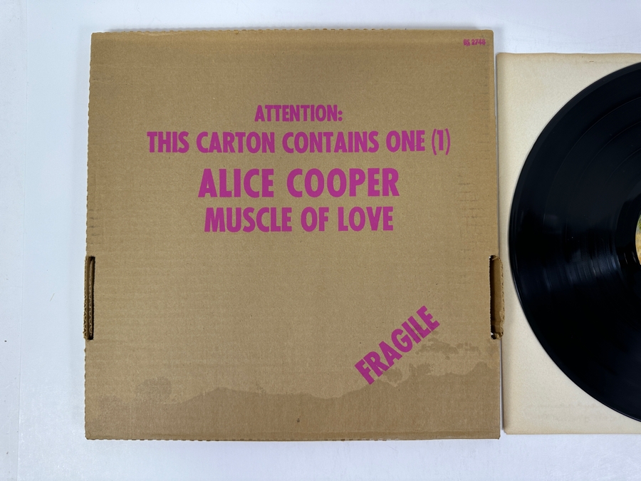 Alice Cooper - Muscle Of Love Warner Bros. Records BS 2748 1973 Vinyl Record [Photo 2]