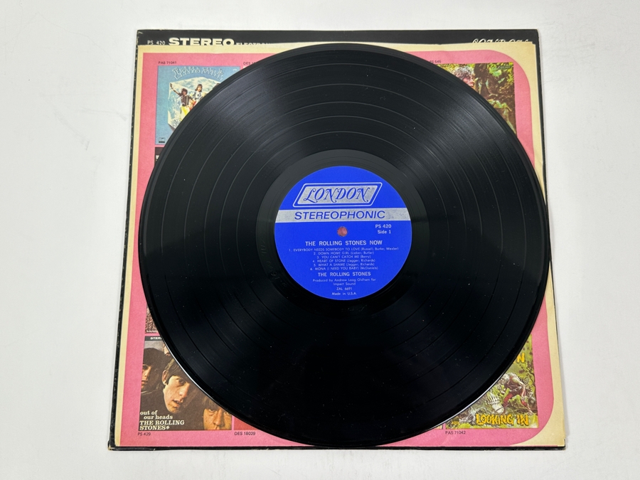 The Rolling Stones - Now! London PS 420 1965 Vinyl Record [Photo 3]