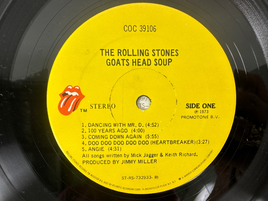 The Rolling Stones - Goats Head Soup - Rolling Stones Records COC 39106 Vinyl Record [Photo 7]