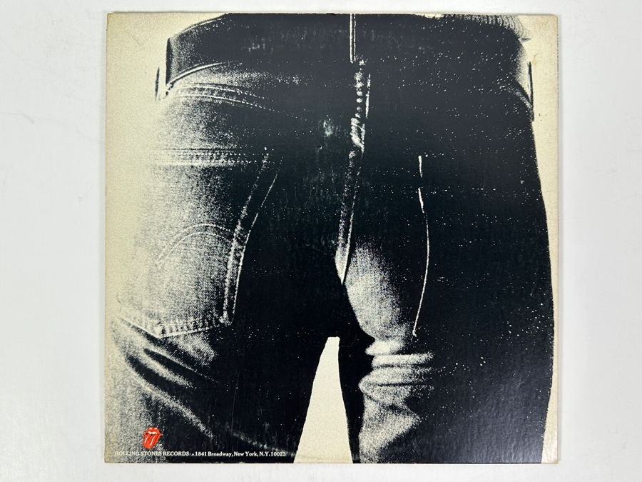 The Rolling Stones - Sticky Fingers, Rolling Stones Records, COC 59100 1971 Iconic Andy Warhol Designed Zipper Cover Vinyl Record [Photo 4]