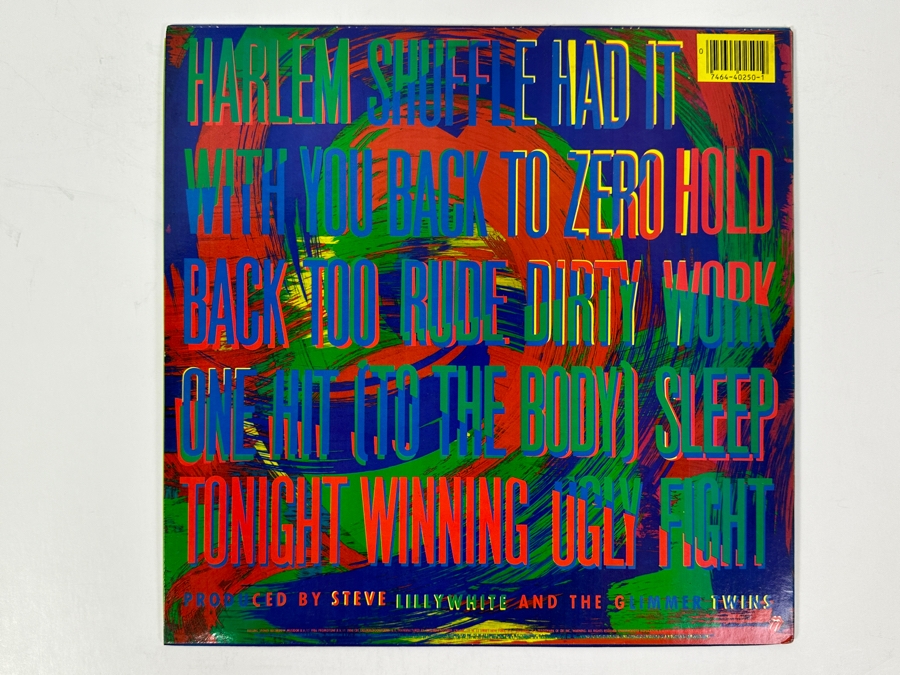 Rolling Stones - Dirty Work - Rolling Stones Records OC 40250 1986 Vinyl Record [Photo 2]