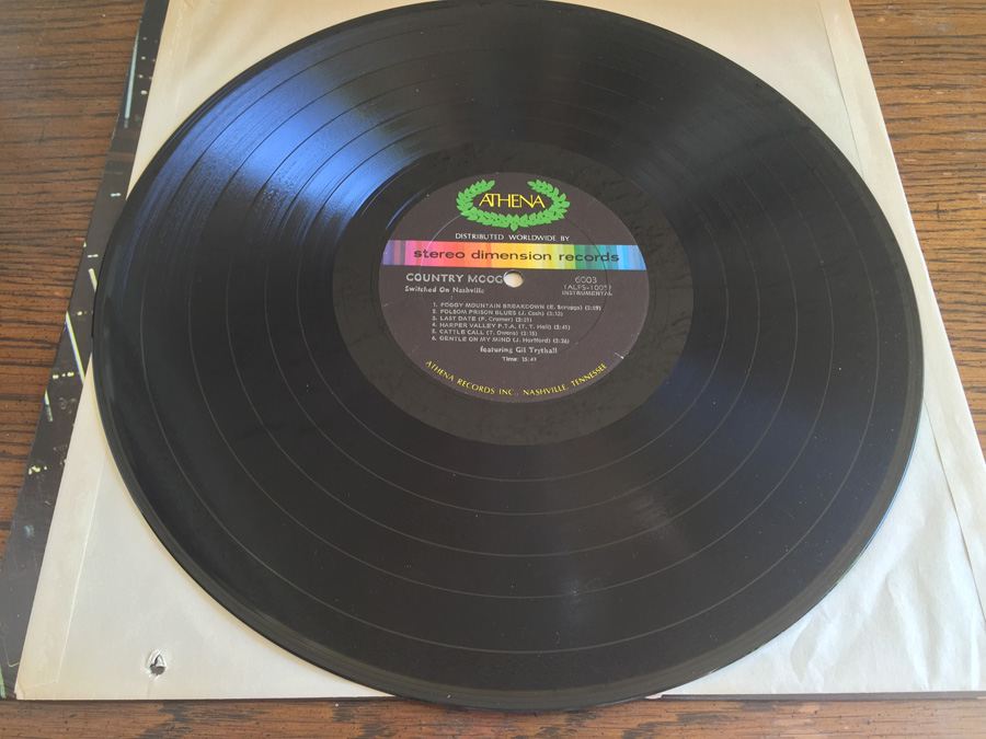 Gil Trythall ‎- Switched On Nashville (Country Moog) - Athena Records ‎- Athena 6003 [Photo 3]
