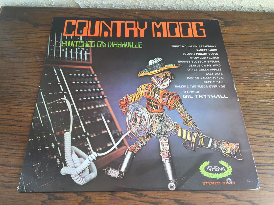 Gil Trythall ‎- Switched On Nashville (Country Moog) - Athena Records ‎- Athena 6003