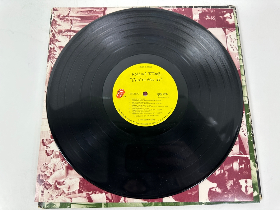 The Rolling Stones - Exile On Main St. Original US Pressing On Rolling Stones Records COC 2-2900 From 1972 2 x Vinyl Record [Photo 6]