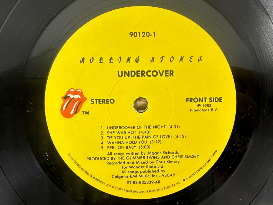 Rolling Stones - Undercover - Rolling Stones Records - 90120-1 1983 Vinyl Record [Photo 4]
