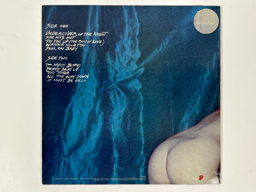 Rolling Stones - Undercover - Rolling Stones Records - 90120-1 1983 Vinyl Record [Photo 2]