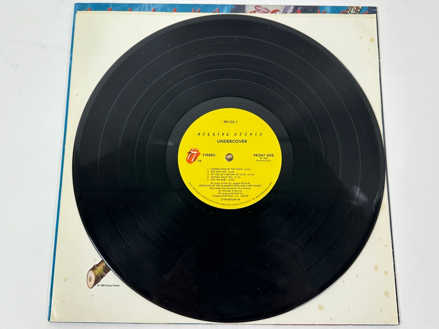 Rolling Stones - Undercover - Rolling Stones Records - 90120-1 1983 Vinyl Record [Photo 3]