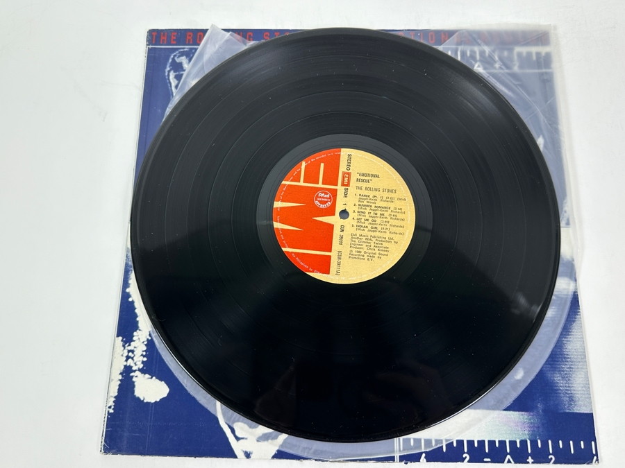 The Rolling Stones - Emotional Rescue - EMI Records CUN 39111 1980 Vinyl Record [Photo 3]