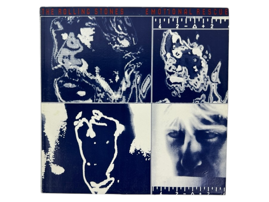 The Rolling Stones - Emotional Rescue - EMI Records CUN 39111 1980 Vinyl Record