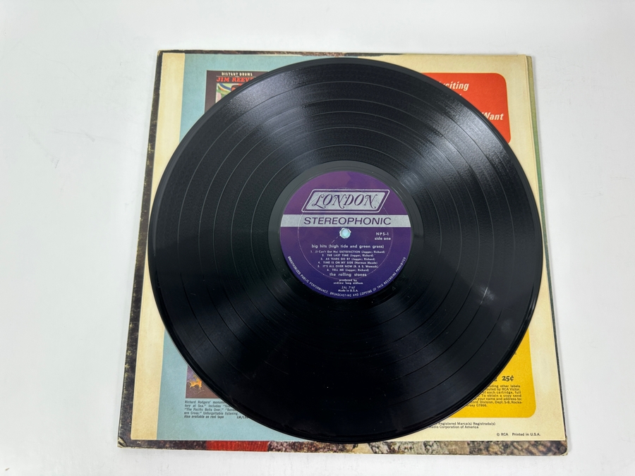 The Rolling Stones - Big Hits (High Tide And Green Grass) London NPS-1 1966 Vinyl Record [Photo 4]