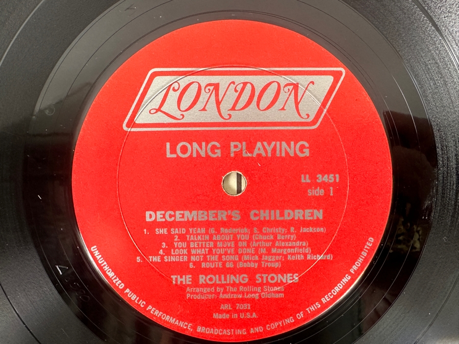 The Rolling Stones - December's Children (And Everybody's) London Records LL 3451 1965 Vinyl Record [Photo 4]