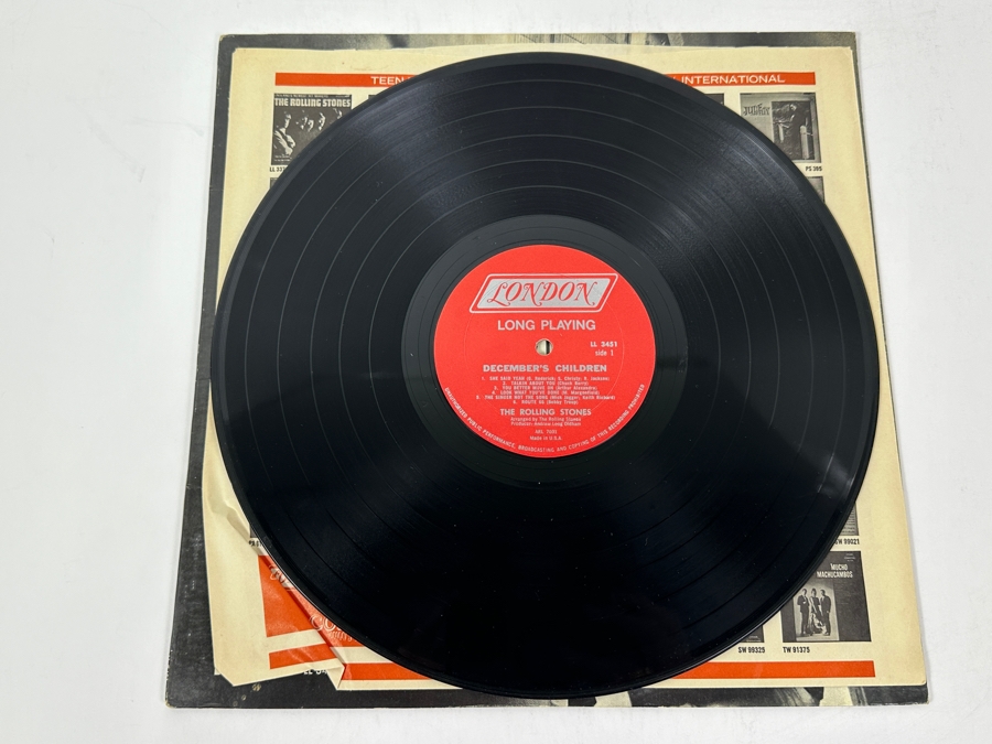The Rolling Stones - December's Children (And Everybody's) London Records LL 3451 1965 Vinyl Record [Photo 3]
