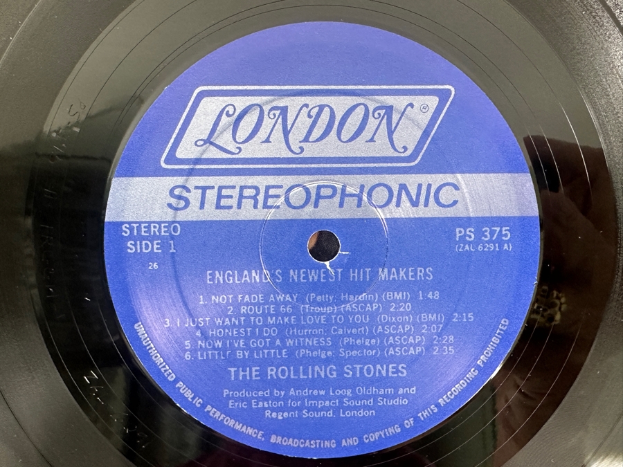 The Rolling Stones - England's Newest Hit Makers London Records PS 375 1964 Vinyl Record [Photo 4]