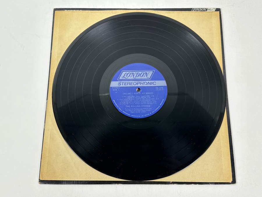 The Rolling Stones - England's Newest Hit Makers London Records PS 375 1964 Vinyl Record [Photo 3]