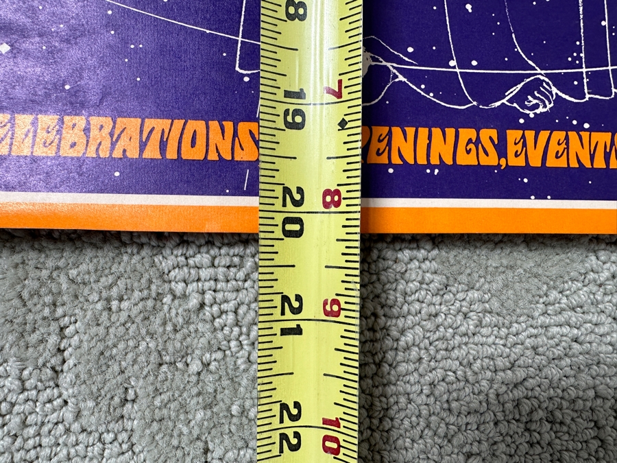 Just Added - Vintage 1967 Psychedelic 'Summer Of Love City Of San Francisco' Poster By Bob Schnepf 14' X 20' [Photo 9]