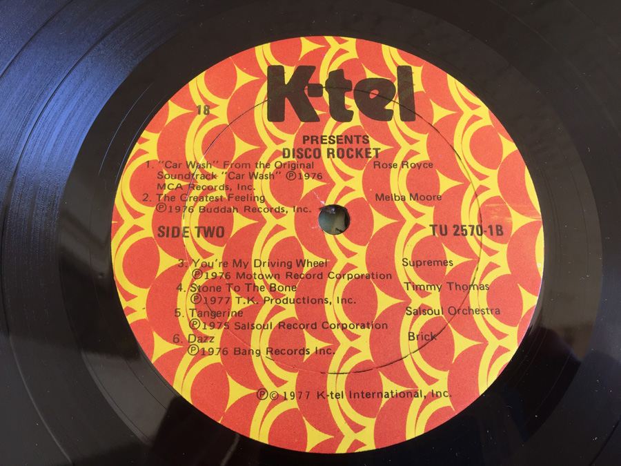 Disco Rocket - K-Tel - TU 2570 [Photo 6]