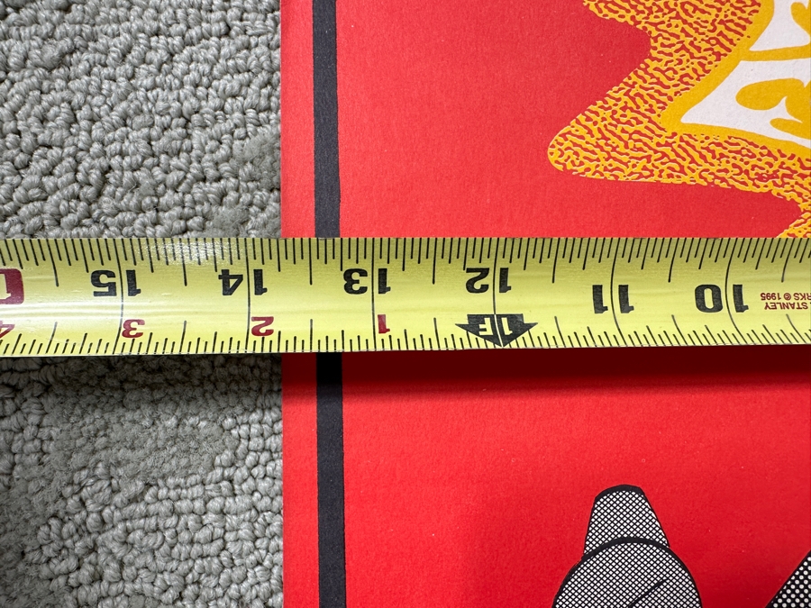 Just Added - Vintage 1967 Bill Graham Presents Concert Poster (BG-52) One Night Only Performance By B.B. King, Moby Grape, Steve Miller Blues Band Concert Poster Fillmore, San Francisco Designed By John H. Myers 13.75' X 22' [Photo 10]